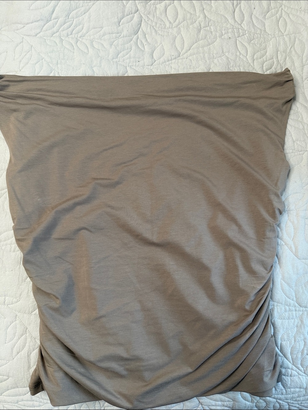 Abercrombie & Fitch Seamless Bandeau in Taupe